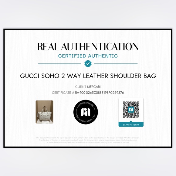 GUCCI Soho 2 Way Leather Shoulder Bag - Picture 2 of 16